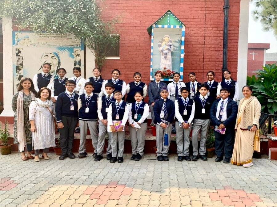 VISIT TO SHANTI NIWAS , MOTHER TERESA HOME