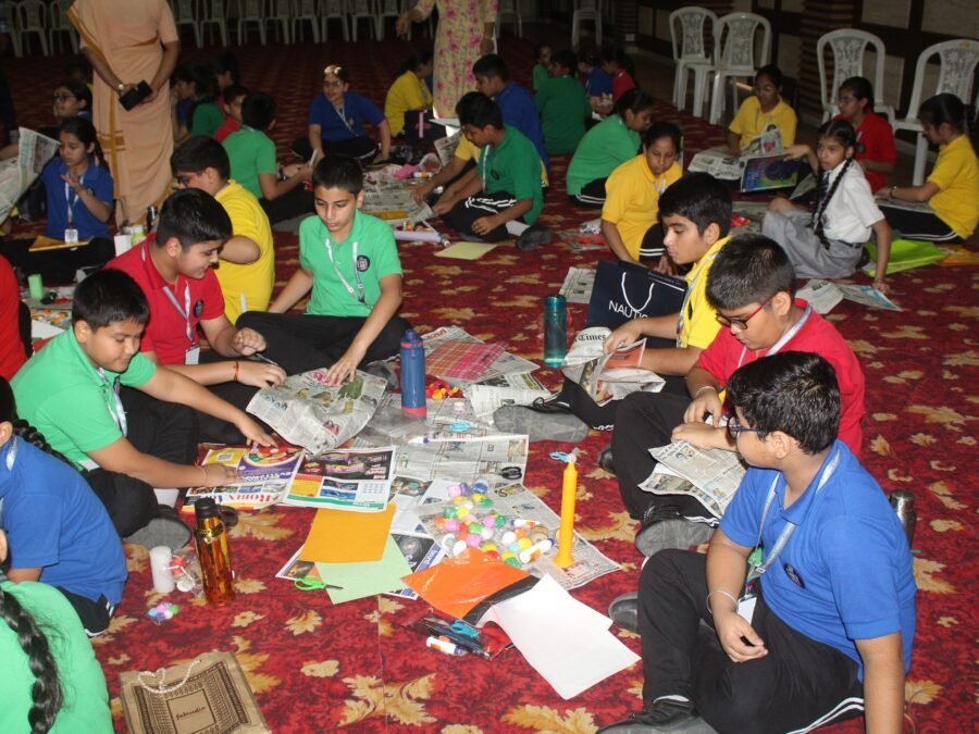 Art and Craft Activity at Sacred Heart Convent International School