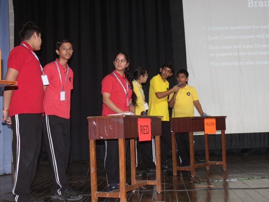 Inter House Science Quiz Competition: Red House Triumphs!