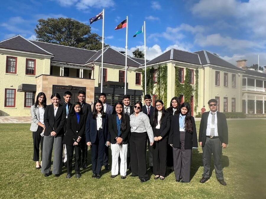SHCIS delegation at HMUN Australia 2025