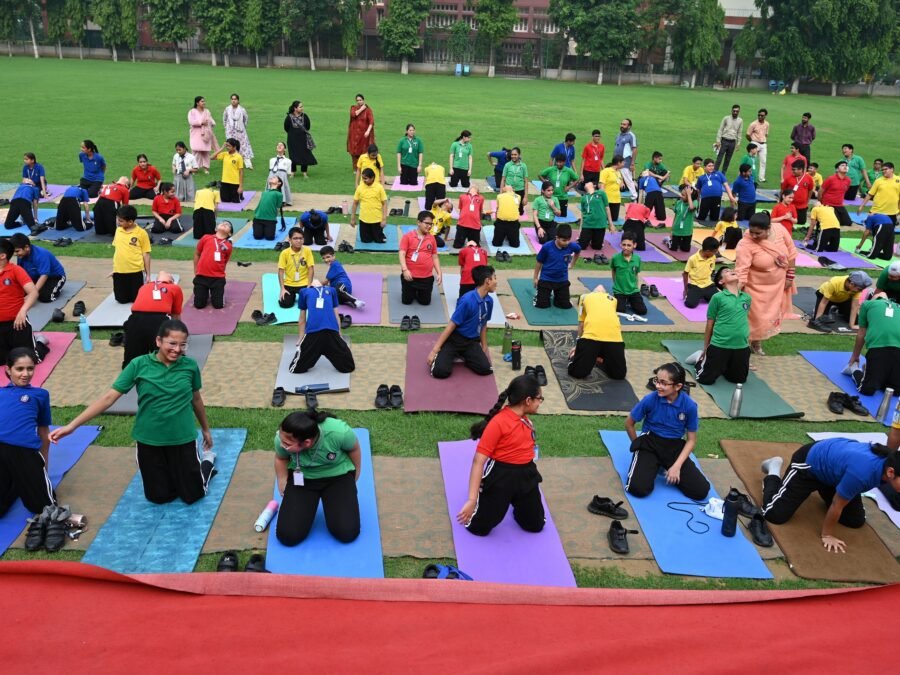 Poses with a Purpose: Yoga Day 2025 at SHCIS
