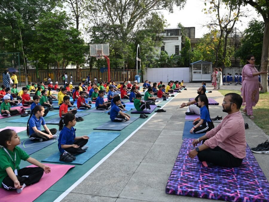 International Yoga Day at  SHCIS: Honouring India’s Timeless Tradition